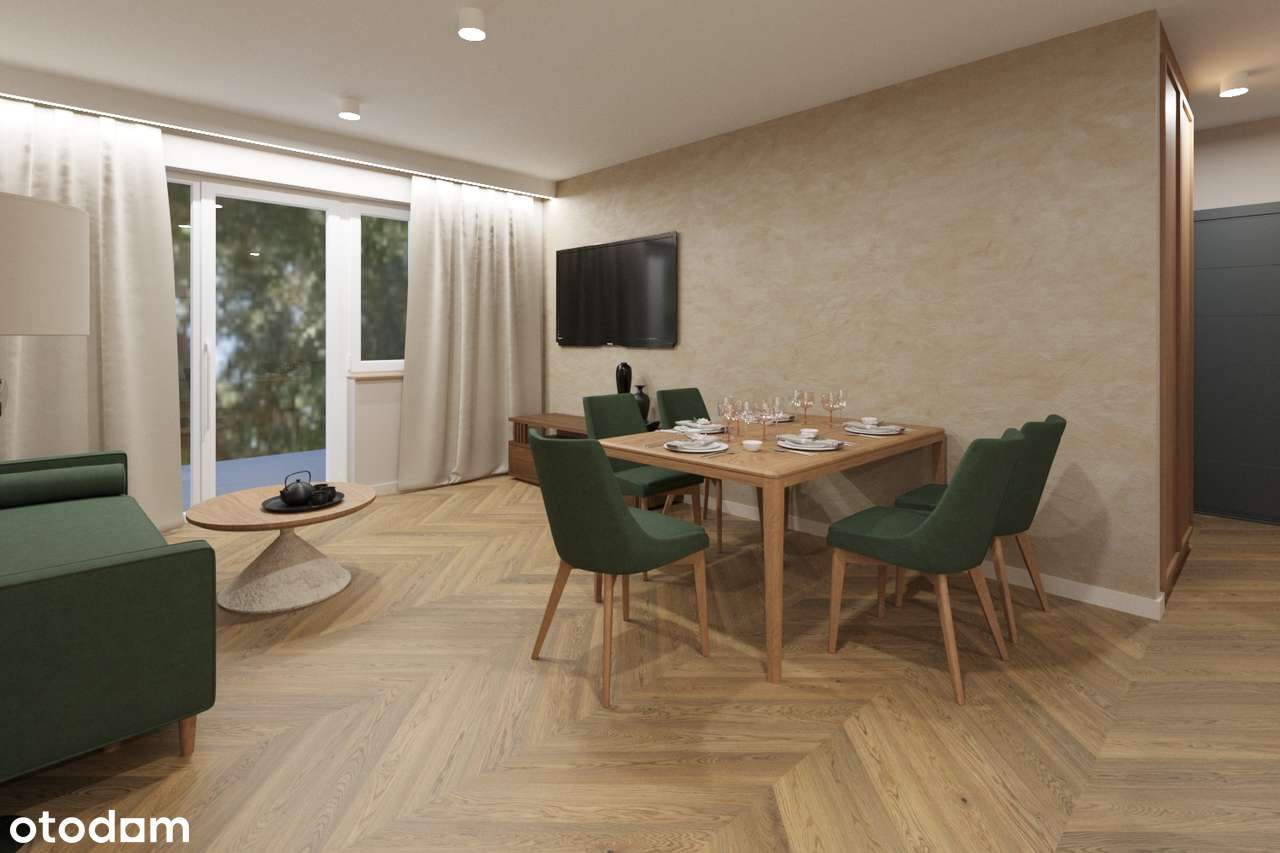 Zielone Tarasy w Czerniejewie -  55,62 m² 3 pokoje  balkon-5
