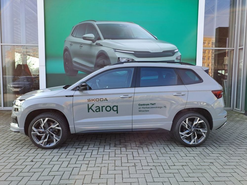 SKODA KAROQ 1.5 TSI 150KM DSG SPORTLINE, dostępny od ręki