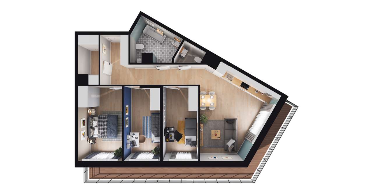 Ultradom | mieszkanie 4-pok. | M180 - Pełny obrazek: 4/10