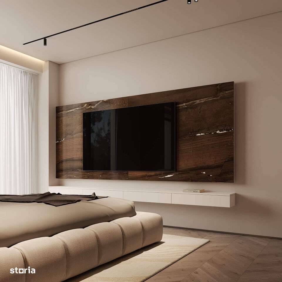 APARTAMENTUL FAMILIEI, 2 CAMERE DECOMANDAT DE 56 MP, BAIE CU GEAM,-6