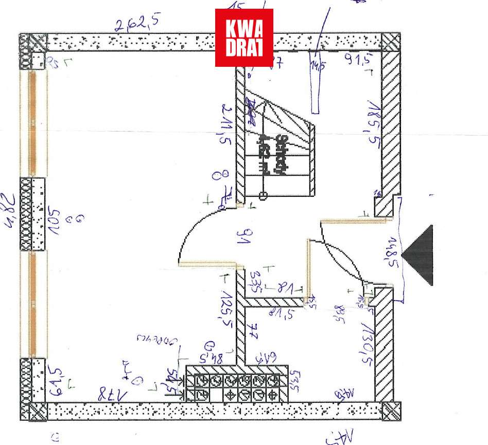 Dwupoziomowe mieszkanie 75,7 m2, blisko Pkp-14