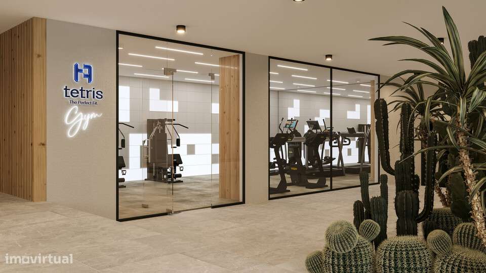 T1+1 Novo com lugar de garagem e arrumo a 400m do Metro.-10