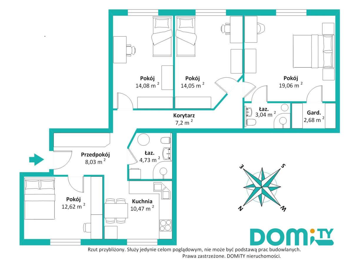 Dni pokazowe 19.03! 2 łazienki, Pl. Legionów-5