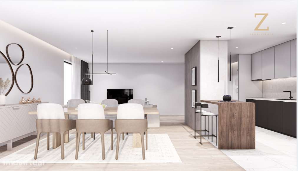 Apartamento T2|Condomínio Privado c/ Jardim e Campo de Padel| V.N.Gaia-4