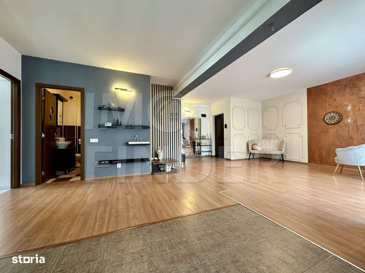 3 camere spatios, etaj 1 din 2 – Florești, Str. Sub Cetate-3