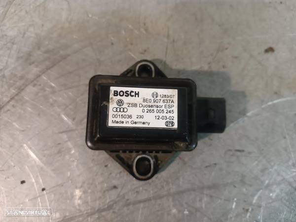 MODULO ESP /  SENSOR DE ACELERAÇÃO / ESTABILIDADE AUDI A4 B7 8E0907637C 8E0907637A - 2