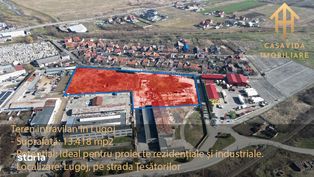 Teren intravilan de 13.418 mp² în Lugoj: Oportunitate investițională!