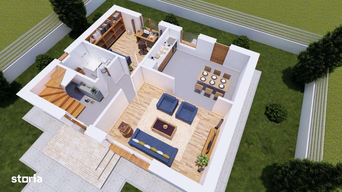 Case Parter + Mansardă + Demisol în Cartier Ciritei – Strada Plantelor - Imagine principală: 4/12