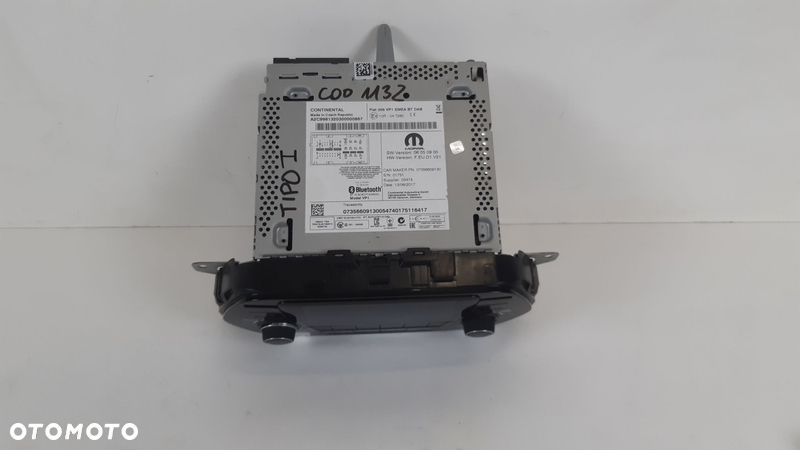 FIAT TIPO II RADIO CD BT 7356609130 - 7