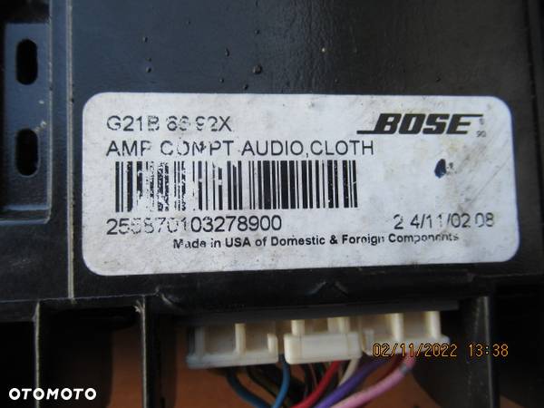 Wzmacniacz Bose G21B6692X Mazda 6 - 2