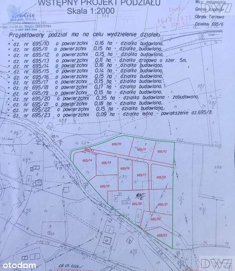 Działki budowlane na sprzedaż, Tarnawa-19