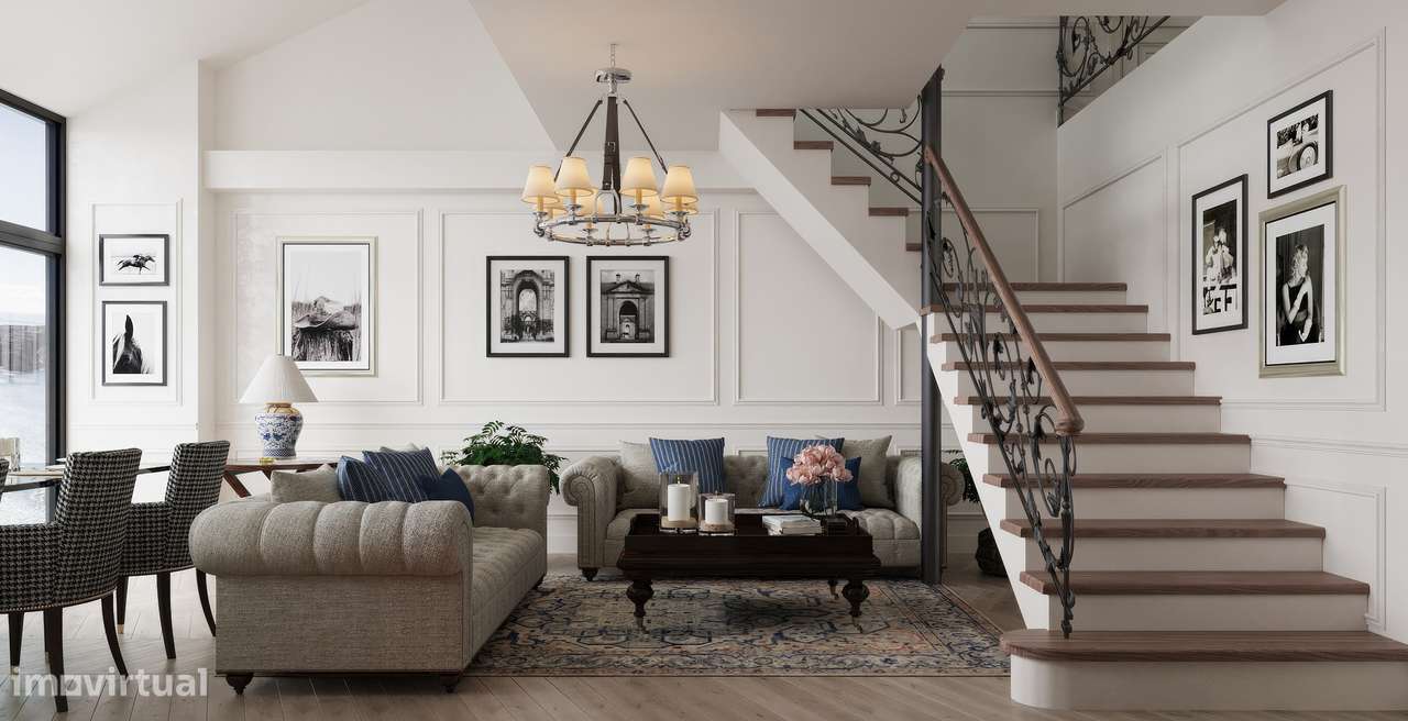 Apartamento Duplex T5 com Vista Mar em Cascais-1