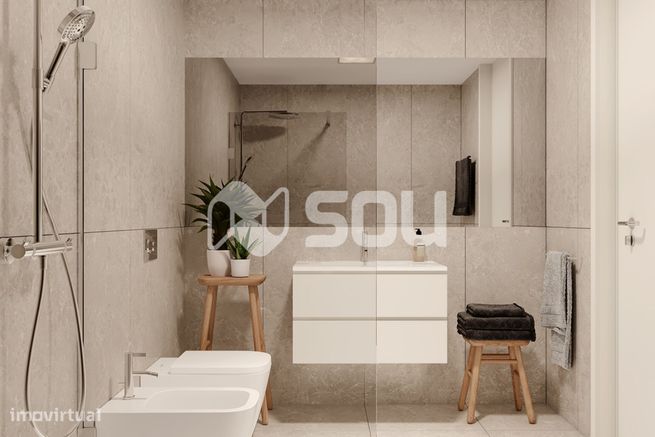Apartamento T3 Novo - Águas Santas-12