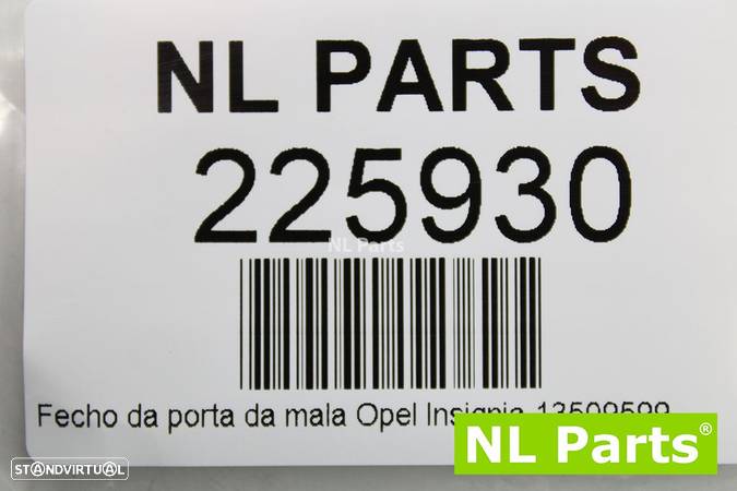 Fecho da porta da mala Opel Insignia 13509599 - 8