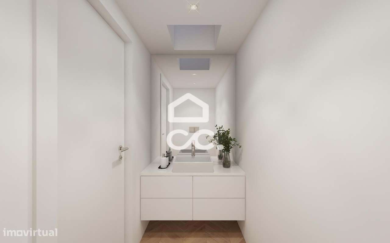 Moradia com projeto aprovado para T4 de luxo, na Foz Velha, com garage-23