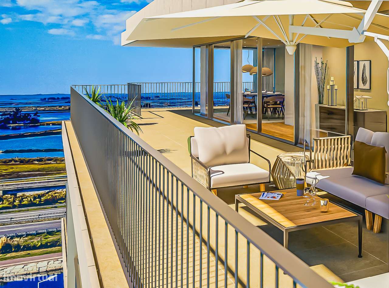 Apartamento T2 com suíte e duas varandas, Barrocas, Aveiro - Grande imagem: 1/24