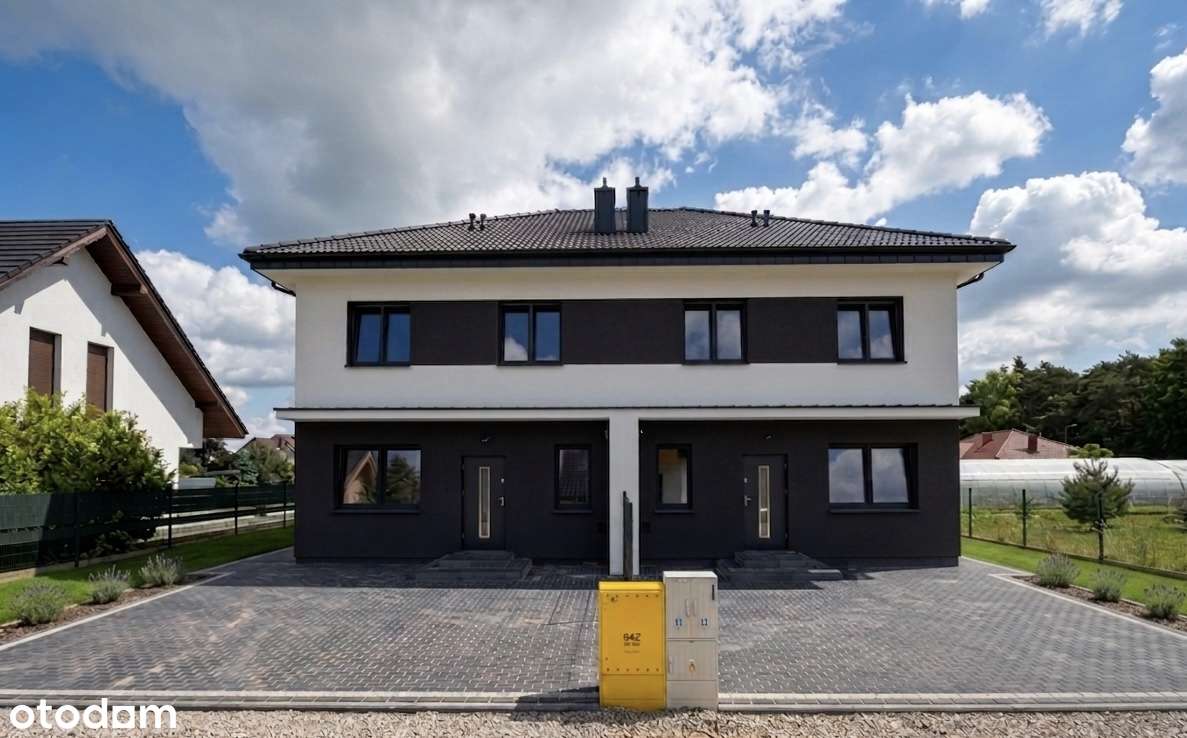 Imponujący Bliźniak 120m2, 5 pokoi - Gotowy do Zamieszkania!
