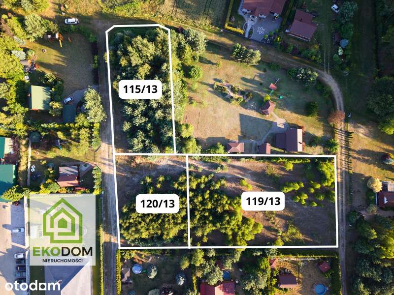 3 działki pod zab. letniskową w miejscowości Pawełki, pow. lubliniecki - Pełny obrazek: 5/14