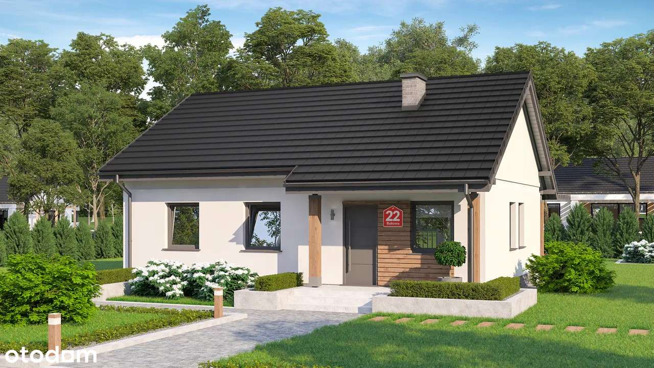 Dom na sprzedaż, 4 pokoje, 75 m², Witkowo