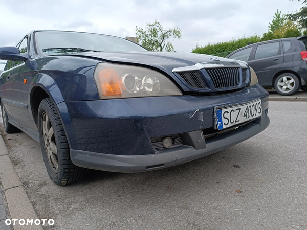 Daewoo Chevrolet Evanda zderzak przód przedni reflektory lampa lewa prawa przednia tylna grill atrapa - 1