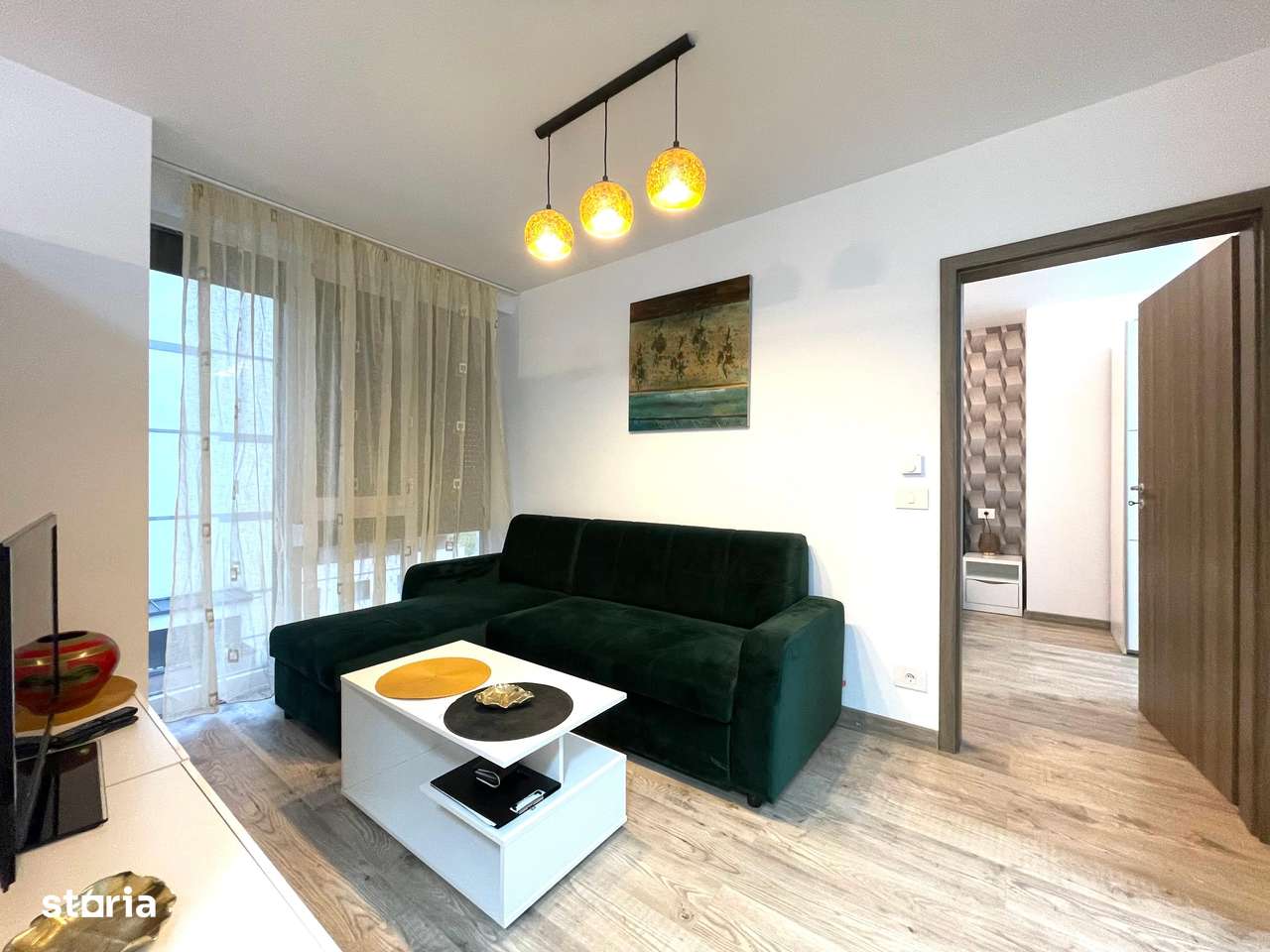 Apartament nou - 2 camere- complet mobilat si utilat - superpozitie - Imagine principală: 1/8