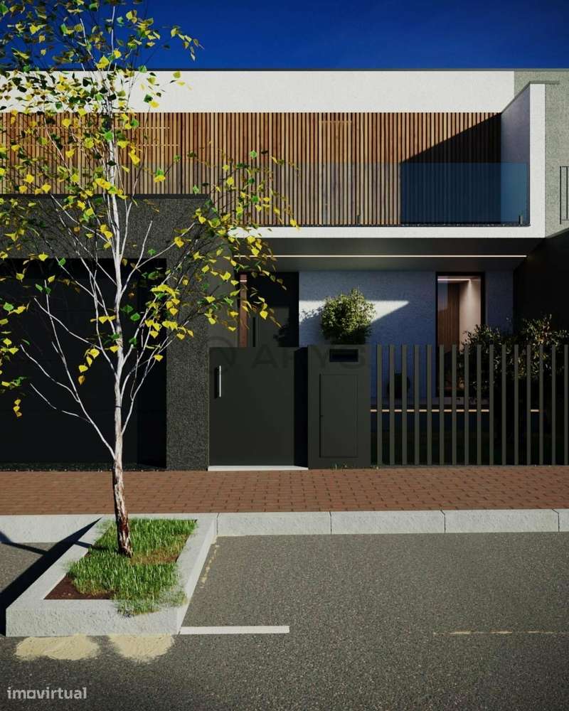 Luxuosa Moradia T3+1 em Banda - Palmeira, Braga - Grande imagem: 3/43