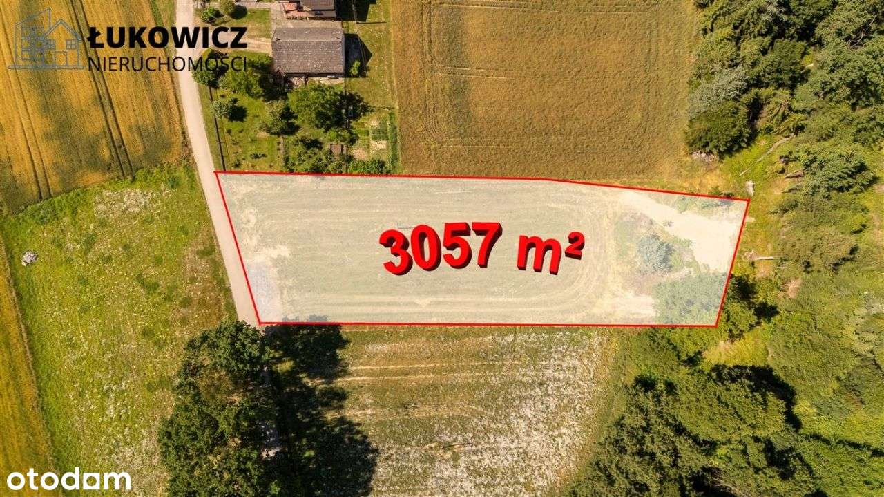 Działka 3057 m² w sąsiedztwie lasu! Dankowice-17