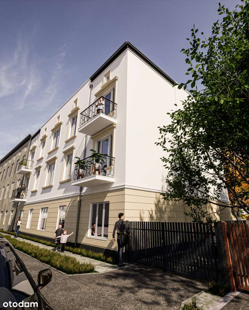 Kawalerka w stanie deweloperskim, kamienica po rewitalizacji, parter-9