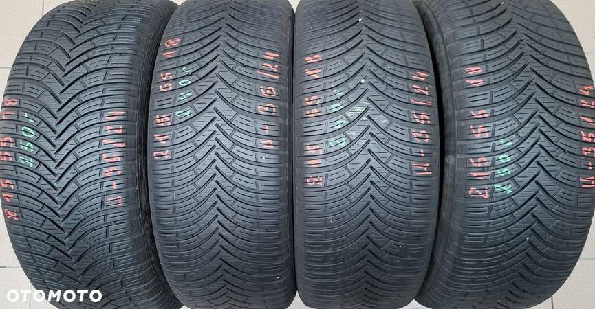 215/55r18 99V (W35/24)003 4szt 5,5/6mm Quadraxer 2 KLEBER 2019r CAŁOROCZNE - 1