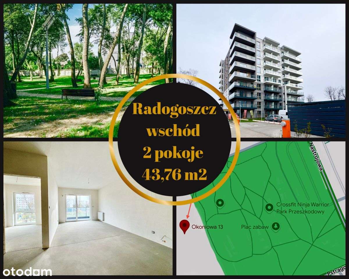 Radogoszcz wschód - klucze dziś - 2 pokoje z garde - Pełny obrazek: 5/18