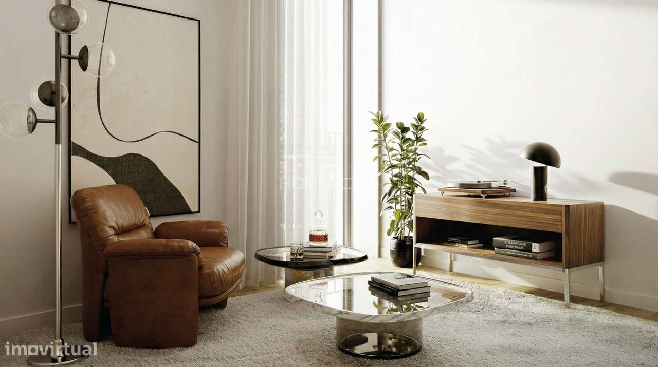 T2 Implex com Dois Terraços, a Nascente-Poente - Grande imagem: 2/13