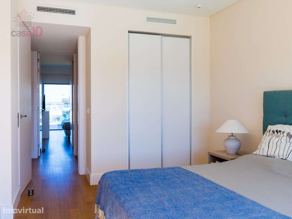 Apartamento T3 com vista rio no Resort Praia do Sal, Alcochete.-13
