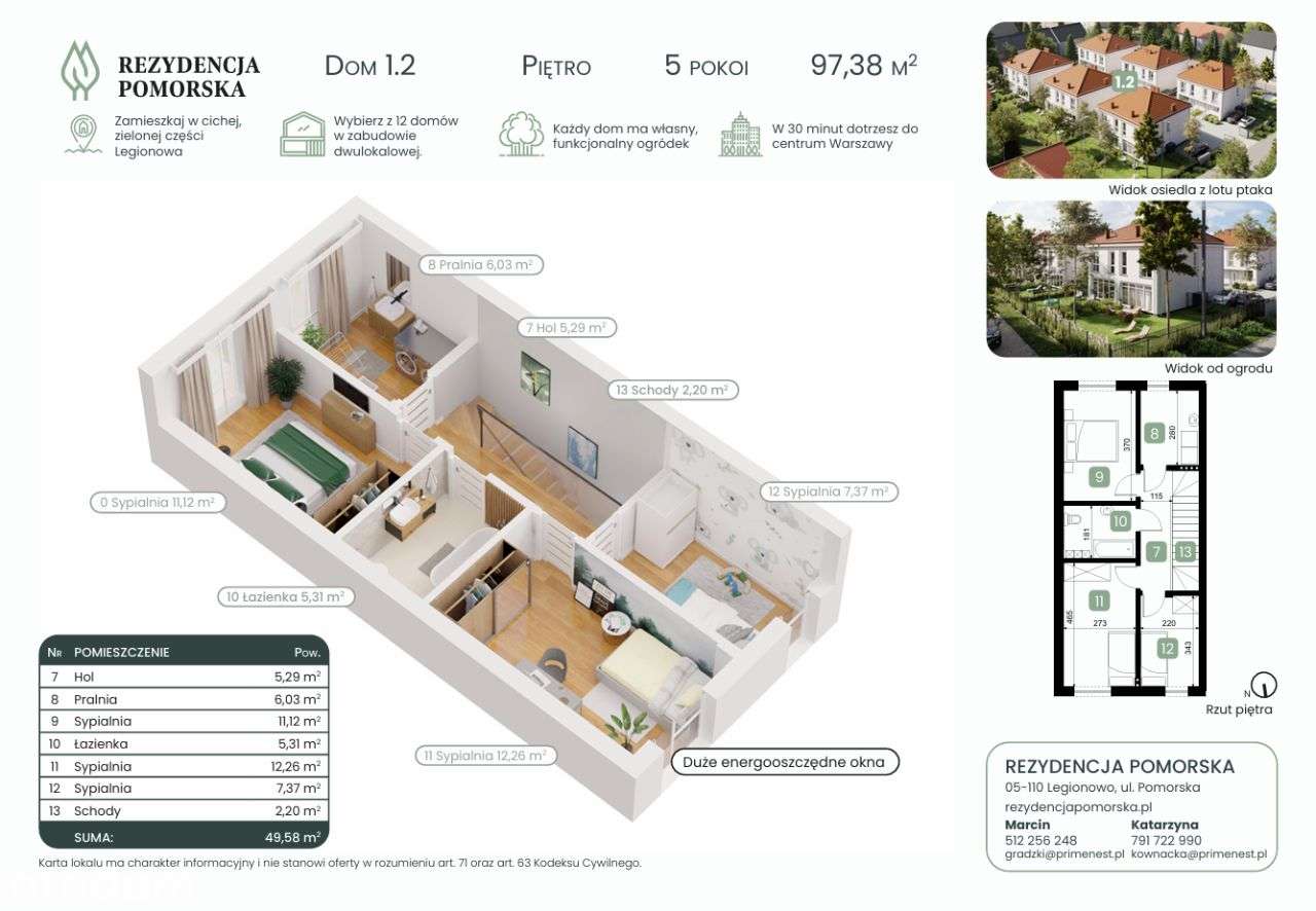 Rezydencja Pomorska- domy w Legionowie-11