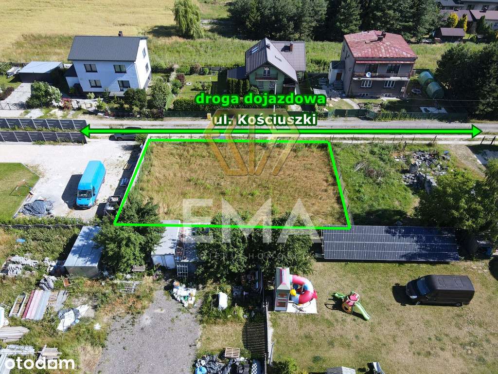 Działka 500 m² z projektem i pozwoleniem – Rędziny - Pełny obrazek: 4/13