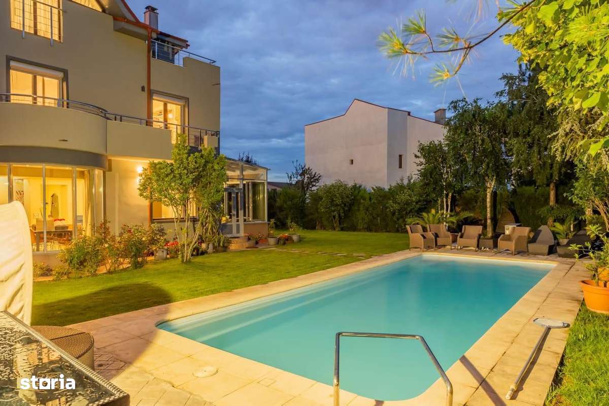 CASA PREMIUM P+1+M - Curte|Piscina|Sera- Bragadiru - Imagine principală: 2/15