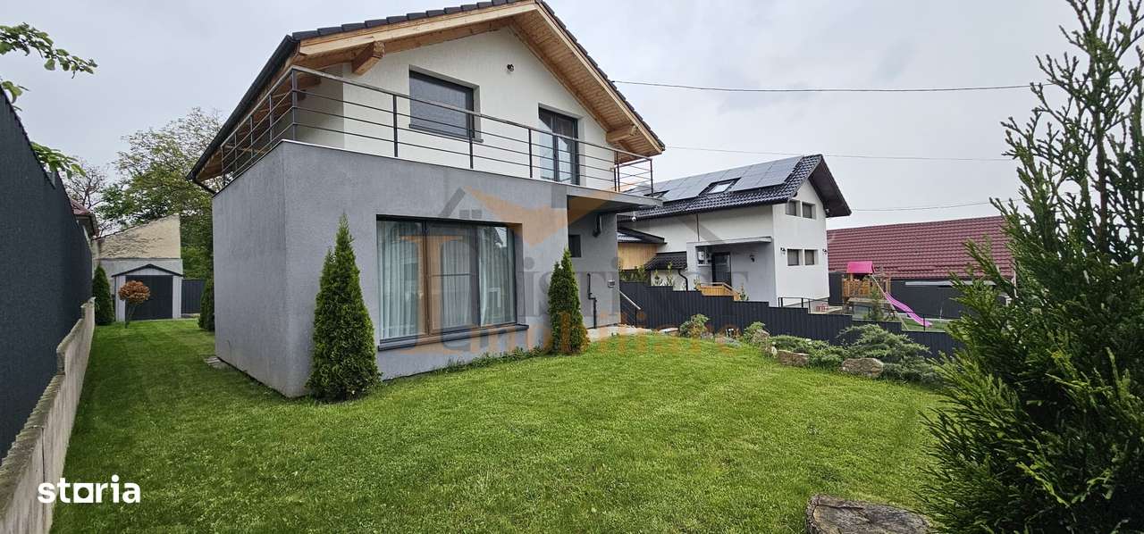 Casa moderna, mobilata-utilata nou, Sacele-Baciu, finalizare 2025-1