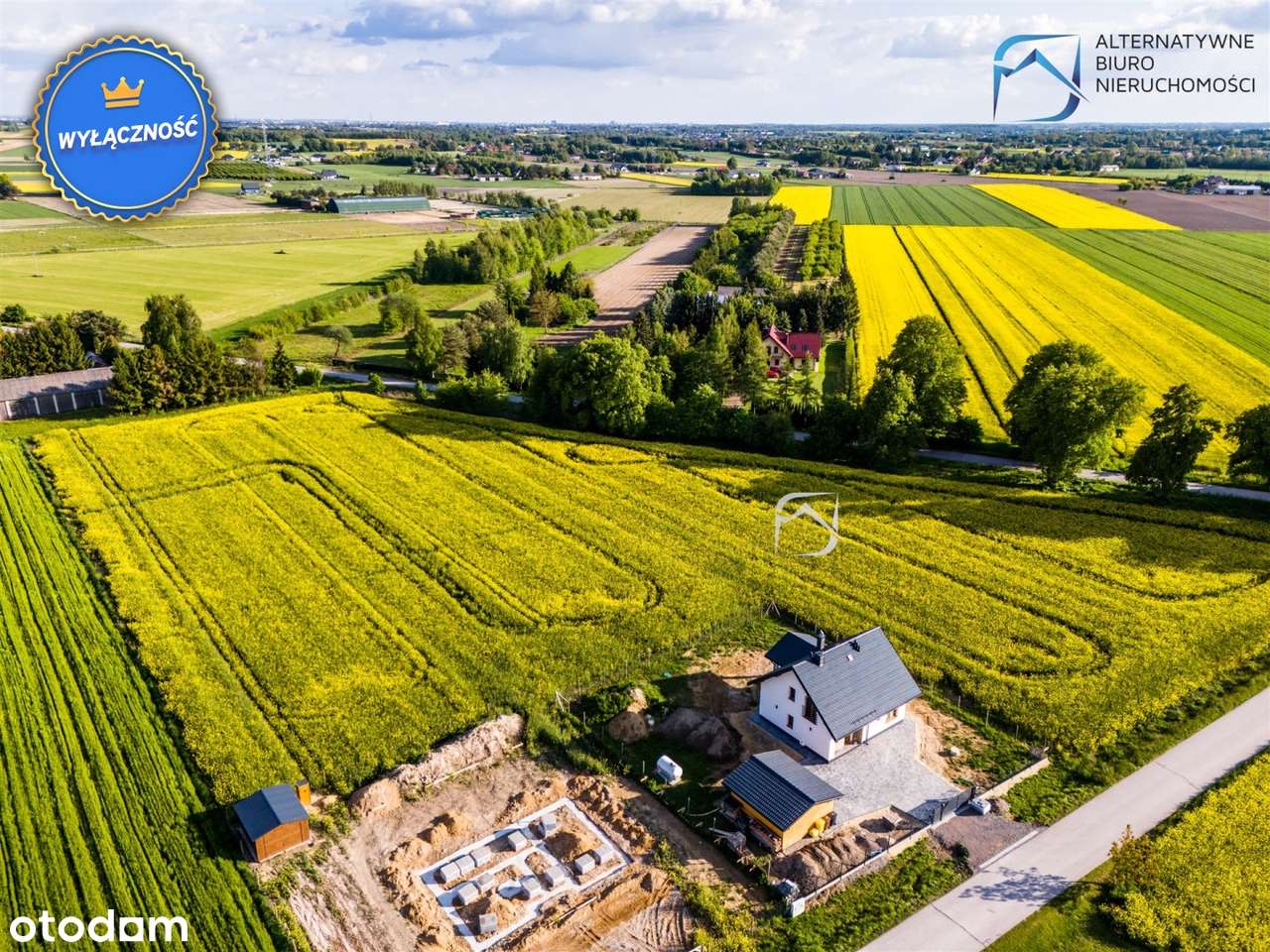 Atrakcyjna działka w miejscowości Pólko gm. Niemc - Pełny obrazek: 4/17