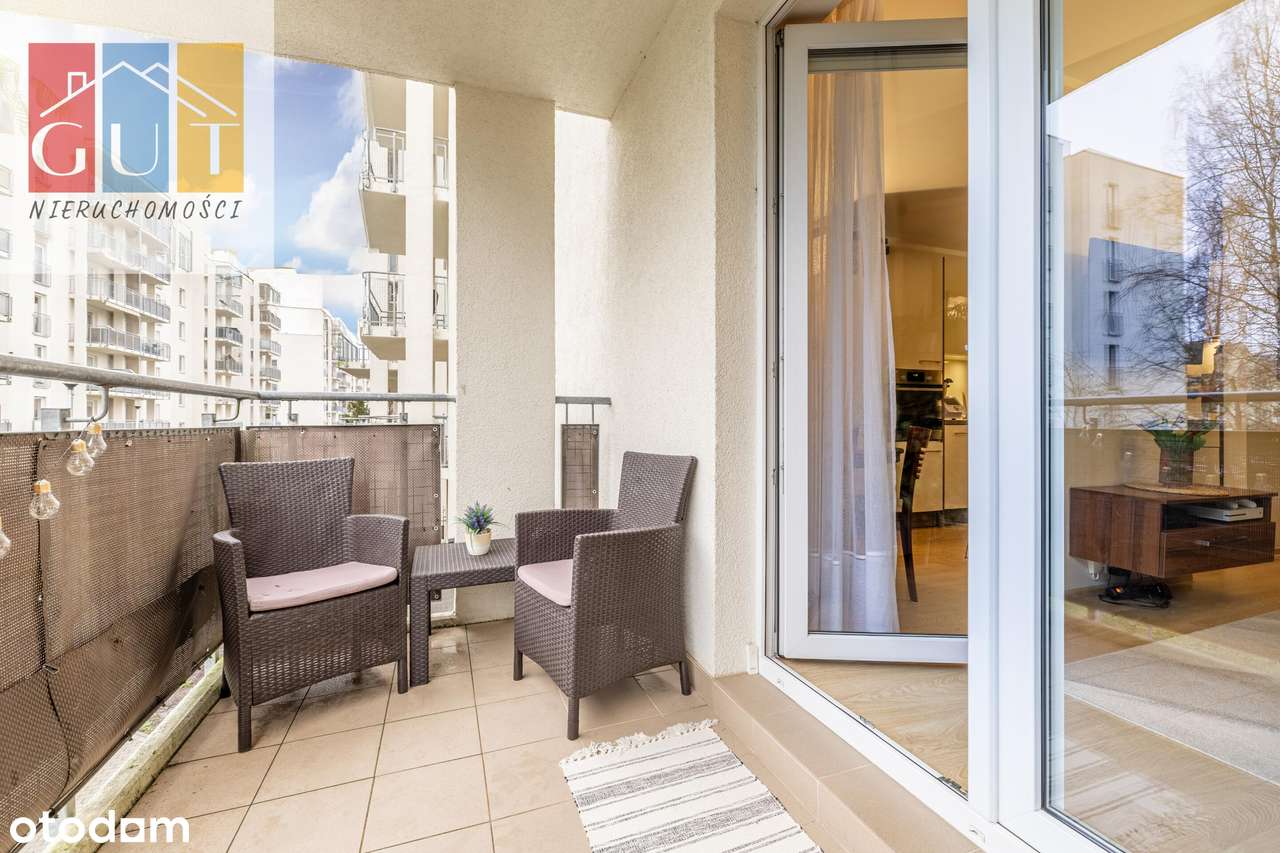 Nowa technologia,  Stylowe 2-pokojowe mieszkanie z balkonem - Mroza 19-6