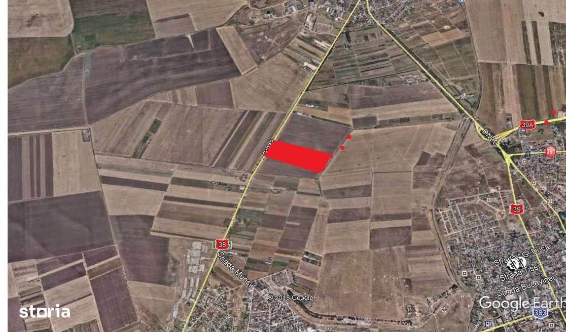 Teren de vanzare intre Agigea si Techirghiol la DN 38 - Imagine principală: 1/1