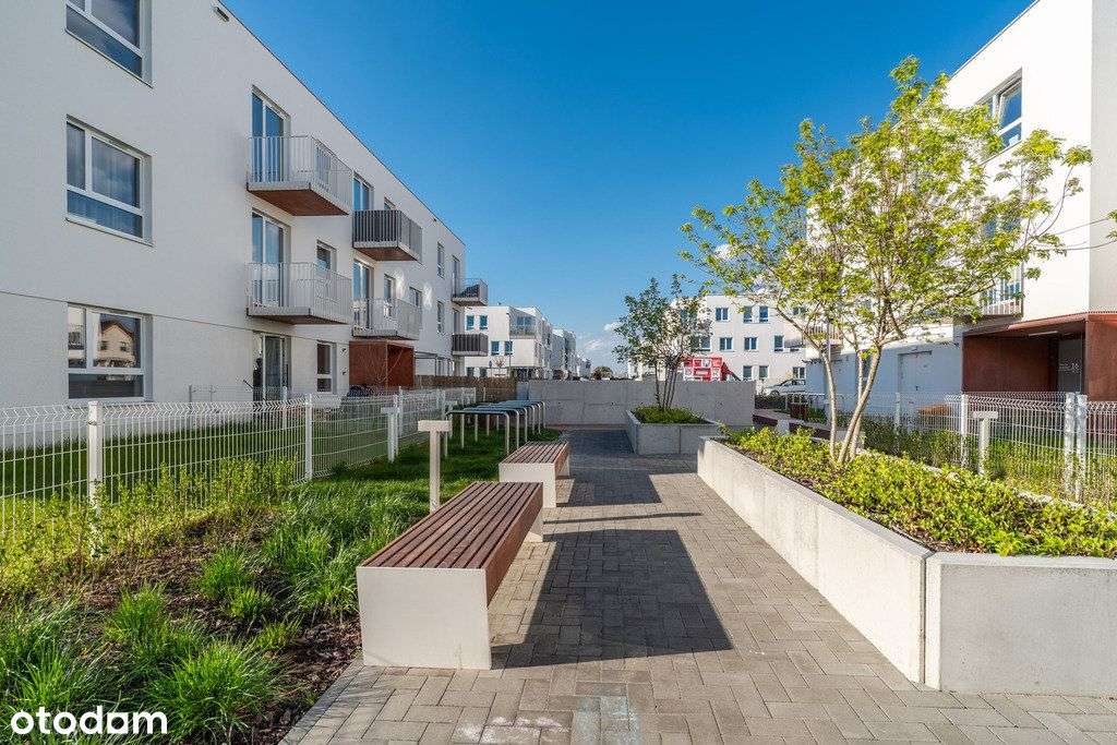 Wykończone 2 pokoje z ogródkiem i garażem Ursus!-17