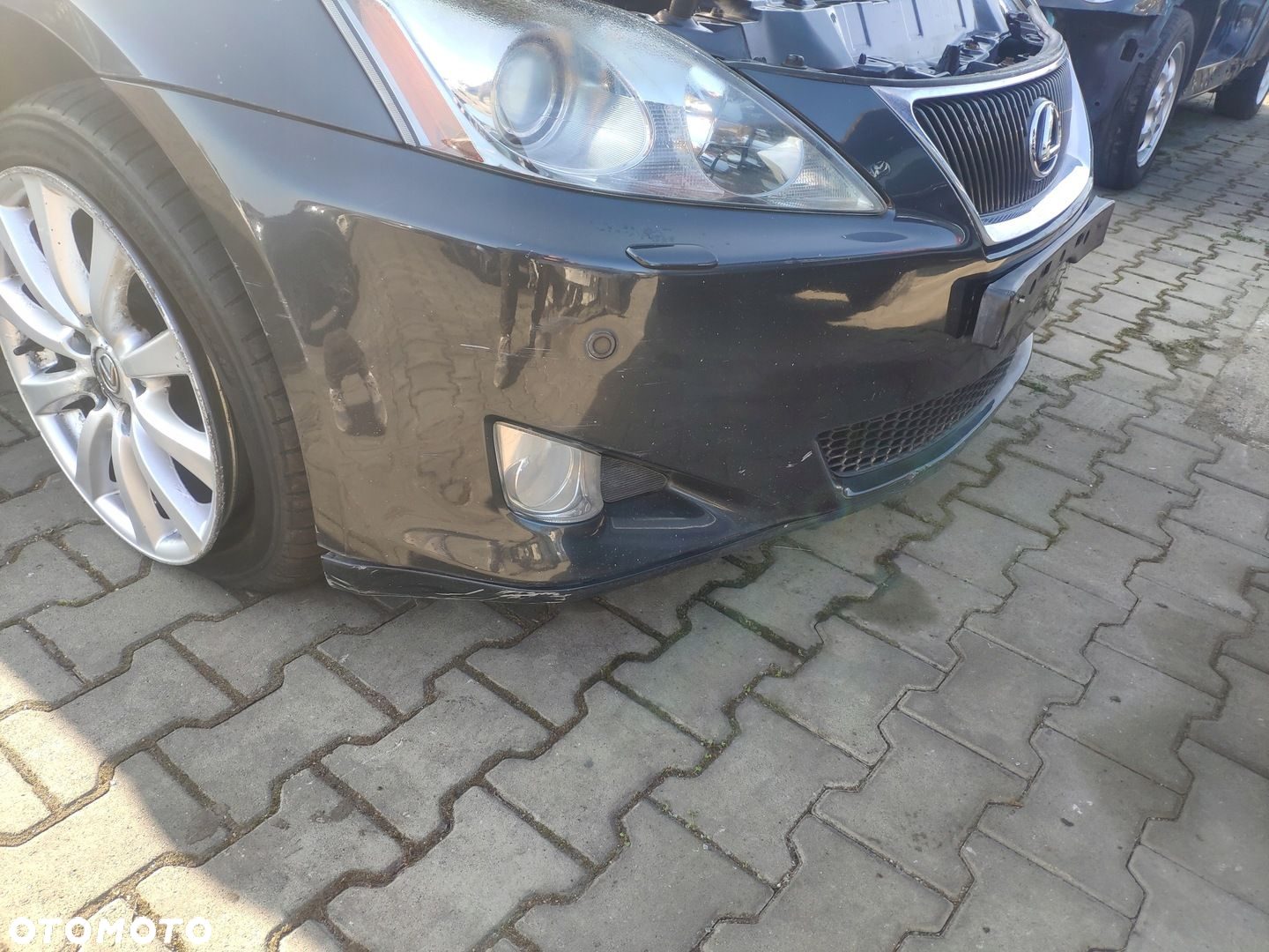 LEXUS IS II 220d PRZÓD ZDERZAK MASKA BŁOTNIK LAMPA 1G0 XENON CHŁODNICE PAS - 8