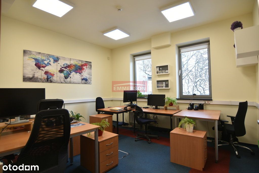 Wyjątkowe biuro przy ul. Mogilskiej w Krakowie