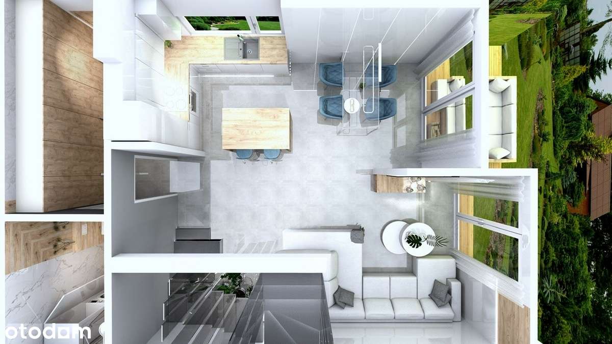 Nowoczesne segmenty w kameralnej zabudowie z ogródkami, tarasami-9