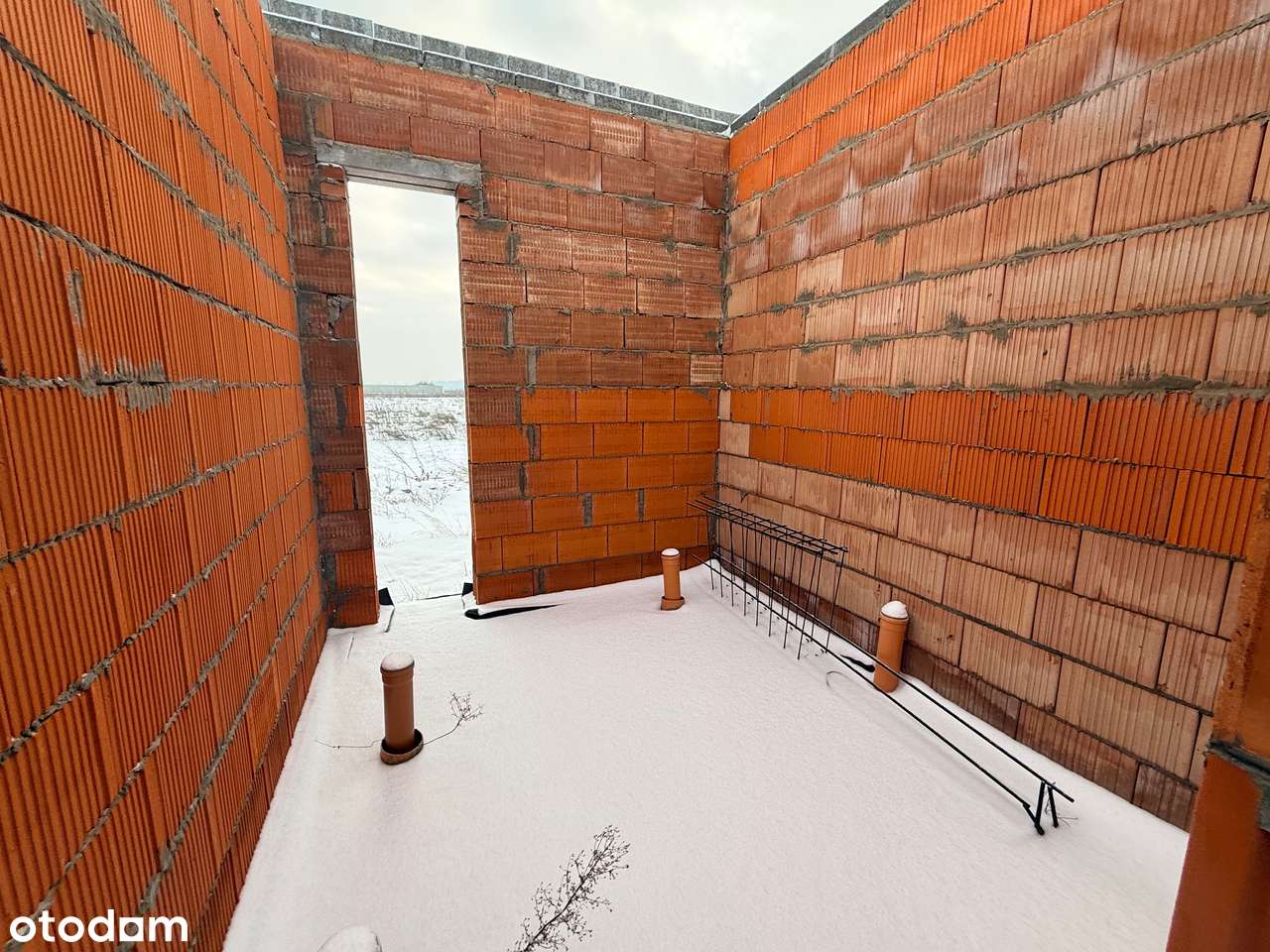 Długie Nowe rozpoczęta budowa domu wolnostajcego-1