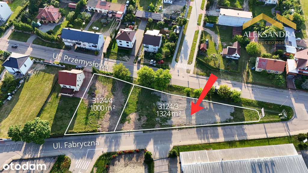 Działka inwestycyjna 1324 m2 - nie przegap okazji! - Pełny obrazek: 4/9