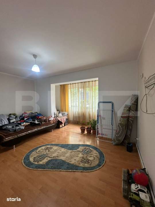 Apartament 3 camere, 64 mp, Manastur, parter, logie, bloc izolat termi - Imagine principală: 2/8