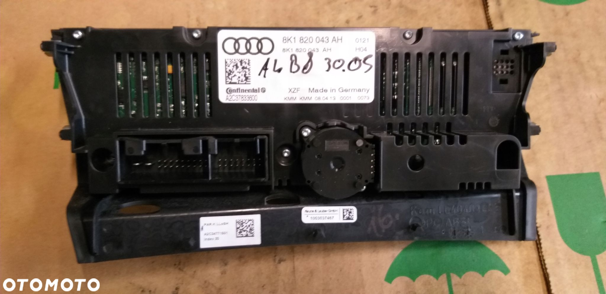 AUDI A4 B8 LIFT PANEL KLIMATYZACJI 8K1820043AH - 4