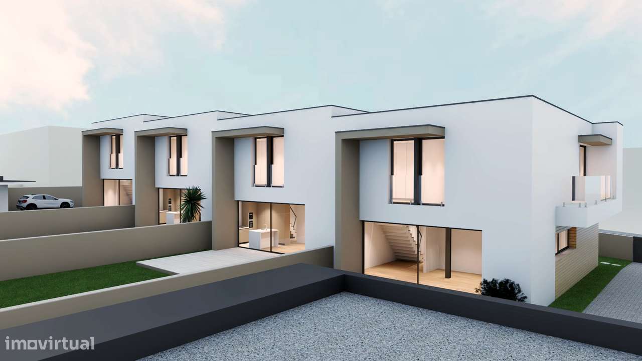 Excelente moradia em banda V3 em Arões-9