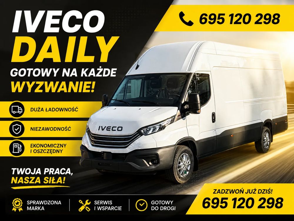 Iveco DAILY Największy furgon 18 m 3 MAX OPCJA