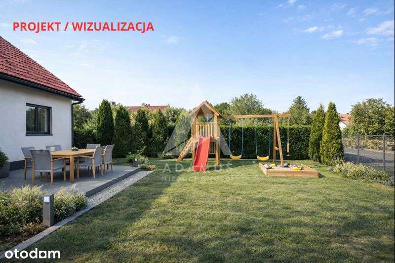 Nowy dom parterowy/ stan surowy zamknięty.-2